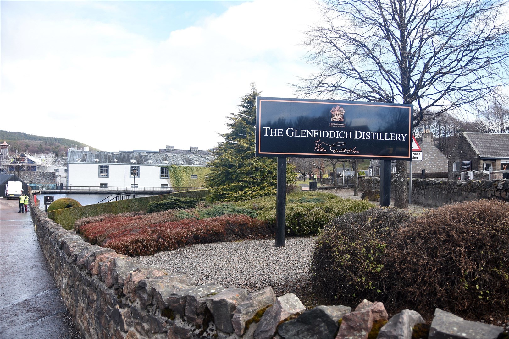 Glenfiddich Distillery in Dufftown.