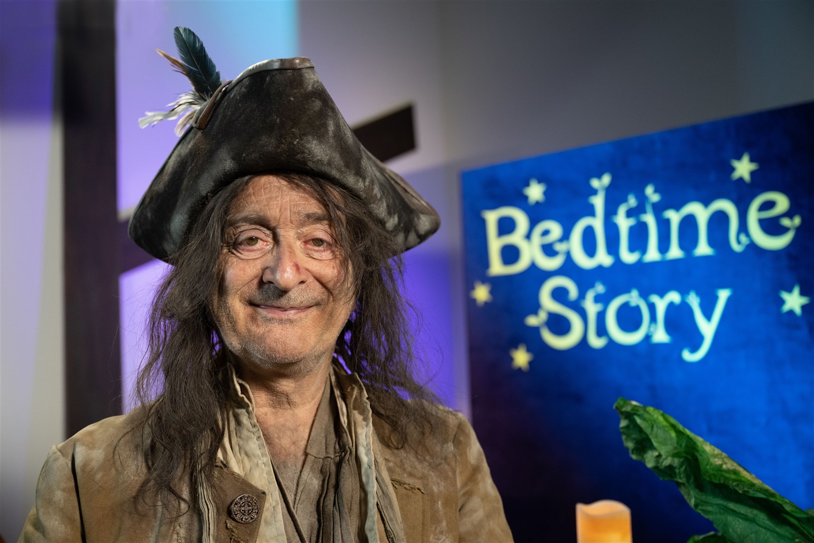 Sir Tony Robinson returned as the character of Baldrick to read a bedtime story during Friday night’s Comic Relief show (BBC/Comic Relief/PA)