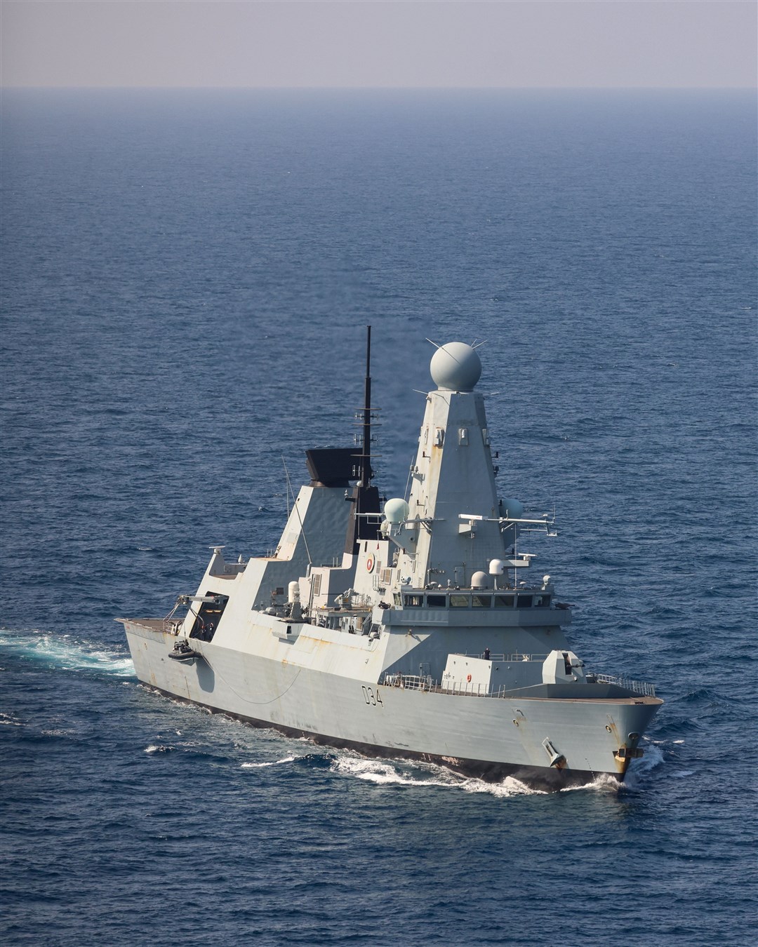 British destroyer HMS Diamond, stationed in the Red Sea, successfully repelled an attack on Saturday (LPhot Chris Sellars/MoD/Crown Copyright/PA)