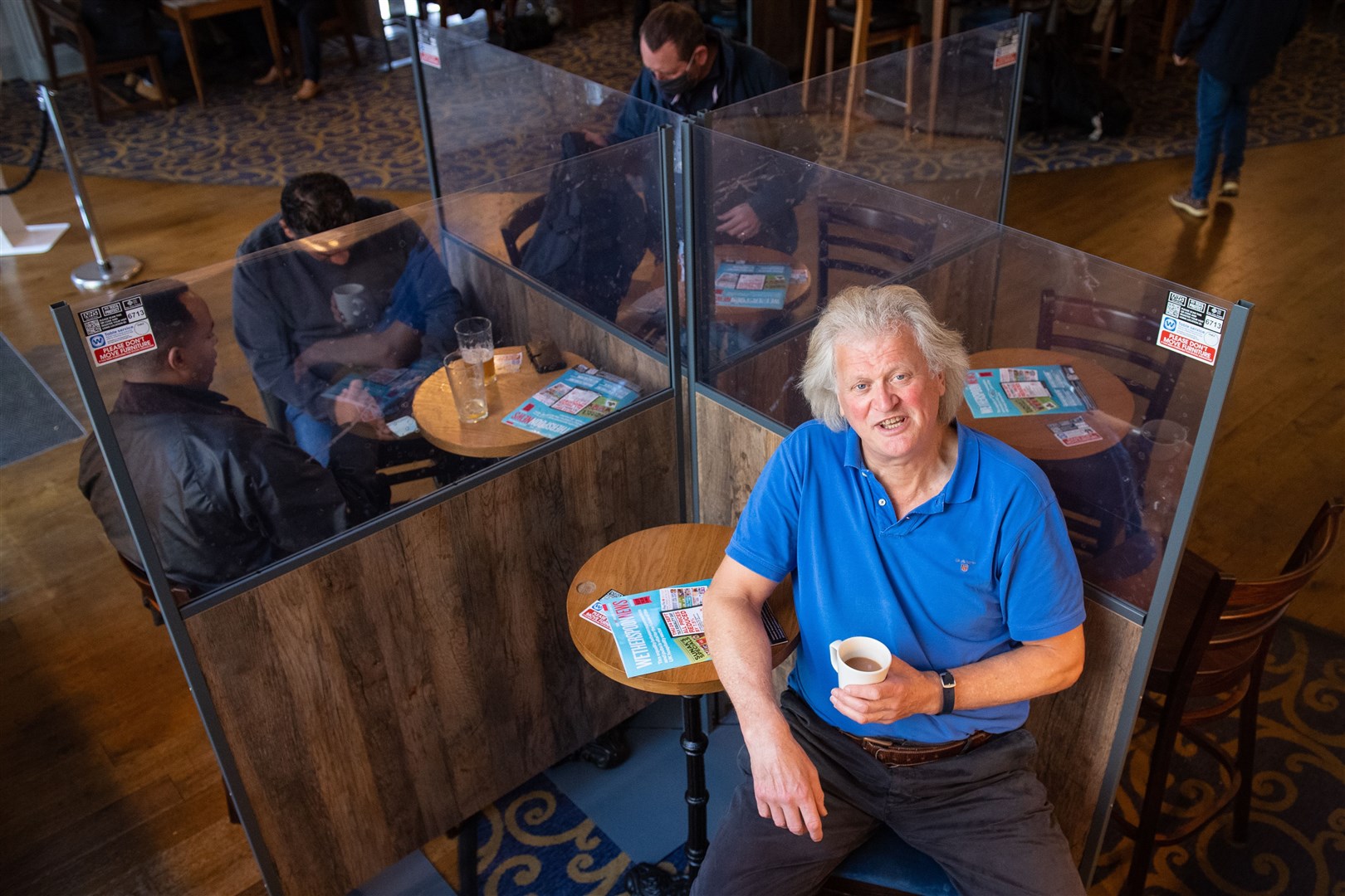 Founder and chairman of JD Wetherspoon Tim Martin (Dominic Lipinski/PA)