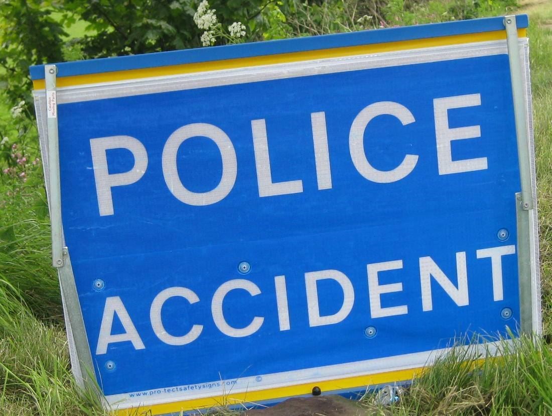 Police are appealing for witnesses after a crash near Forres on Tuesday night.