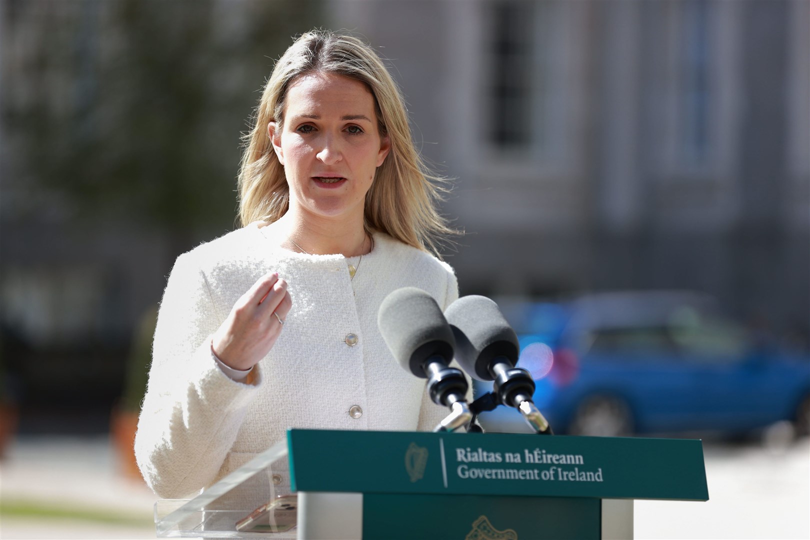 Justice Minister Helen McEntee (Liam McBurney/PA)