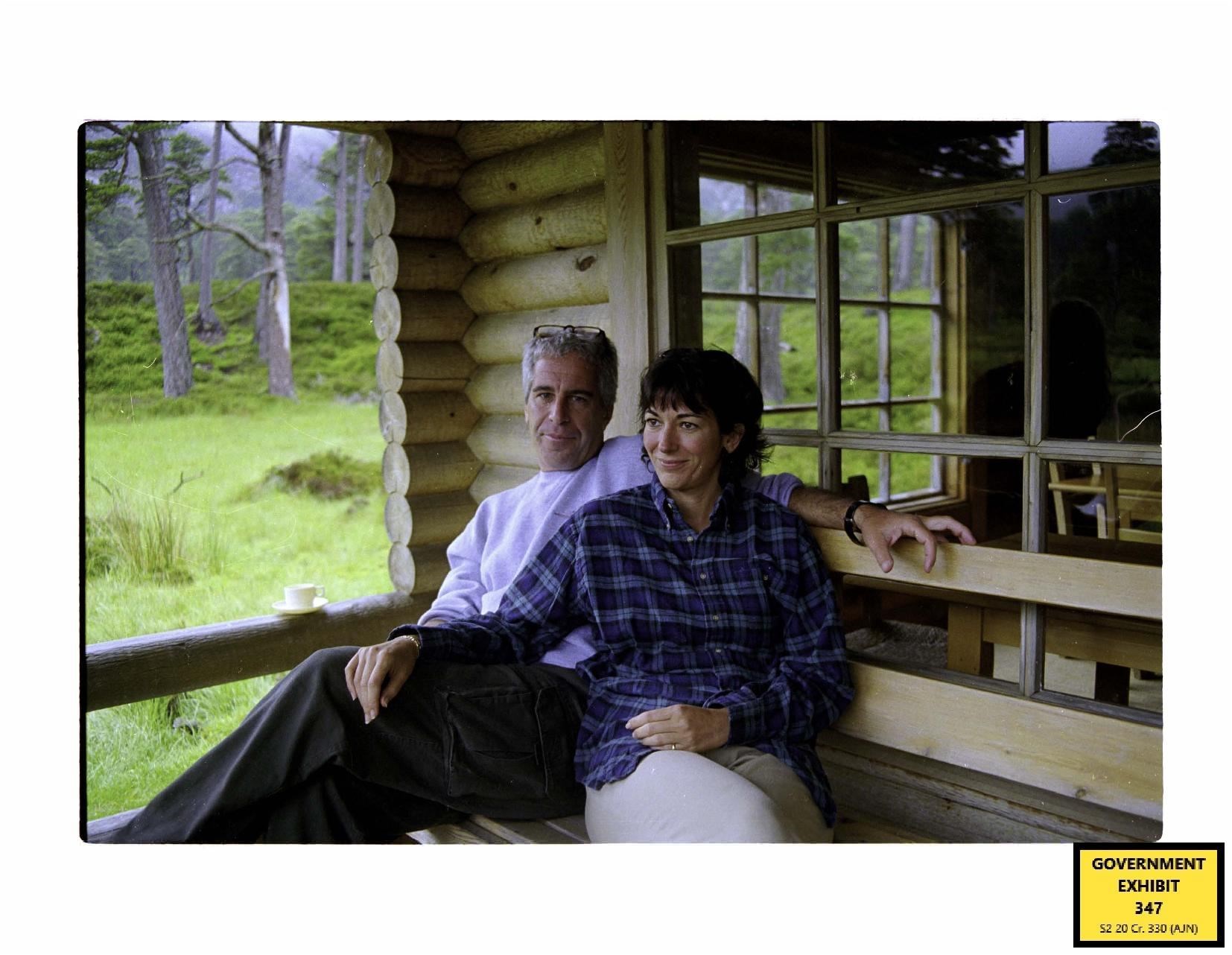 Jeffrey Epstein and Ghislaine Maxwell (US Department of Justice/PA)