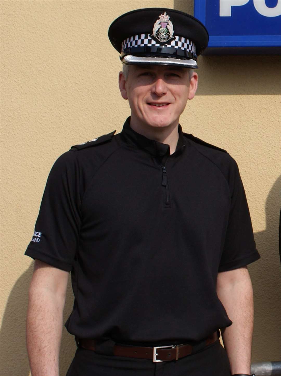 Chief Inspector Norman Stevenson.