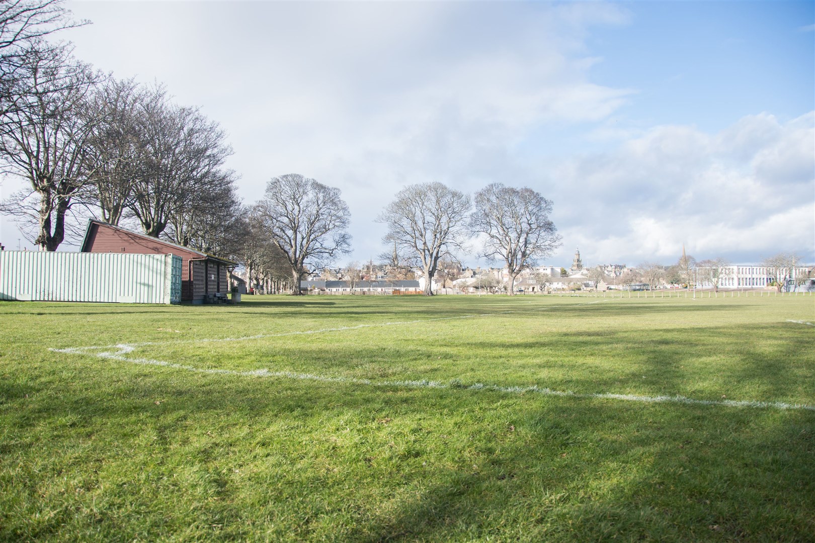 A synthetic pitch is hoped to be built at Roysvale Park, Forres...Picture: Becky Saunderson..
