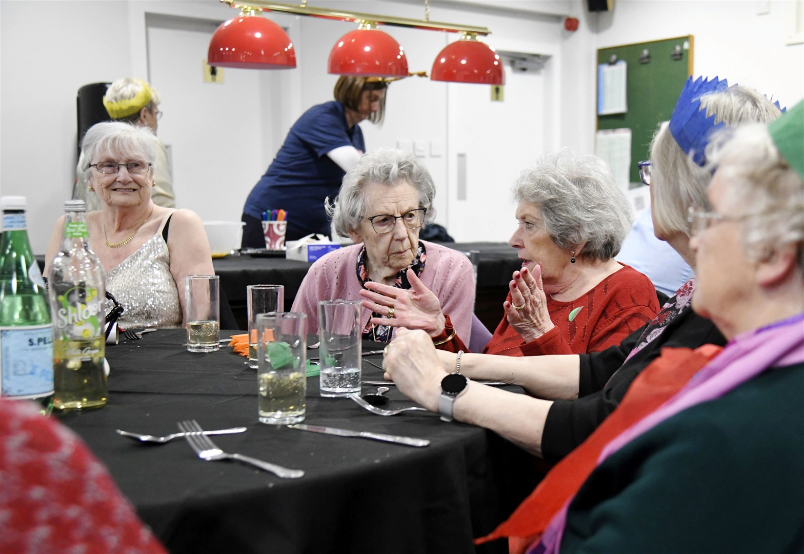 Elgin City invited residents from local care homes to attend a day out at Borough Briggs...Picture: Beth Taylor.