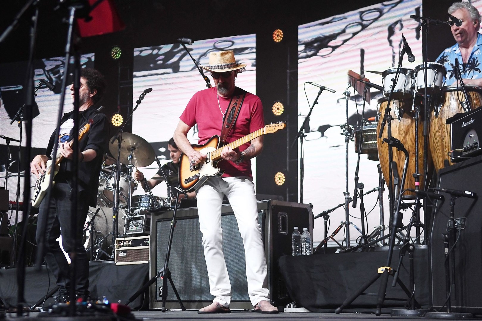 Guitarist Jack Sonni on stage (Alamy/PA)