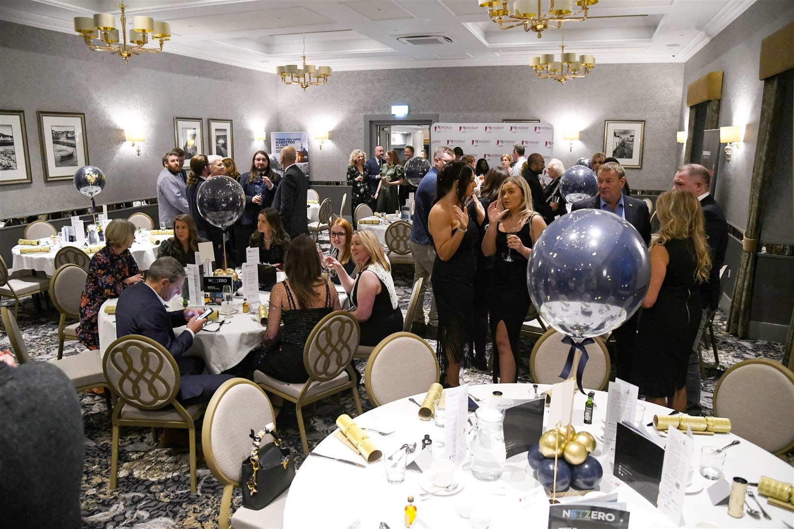 Moray Chamber of Commerce Annual Awards Evening at The Seafield Arms, Cullen 2023...Picture: Beth Taylor.