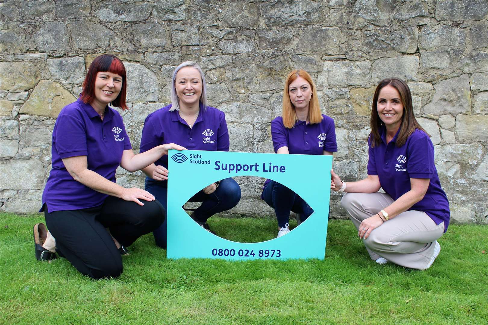 The new helpline will be run by staff from Sight Scotland's Family Wellbeing Service.