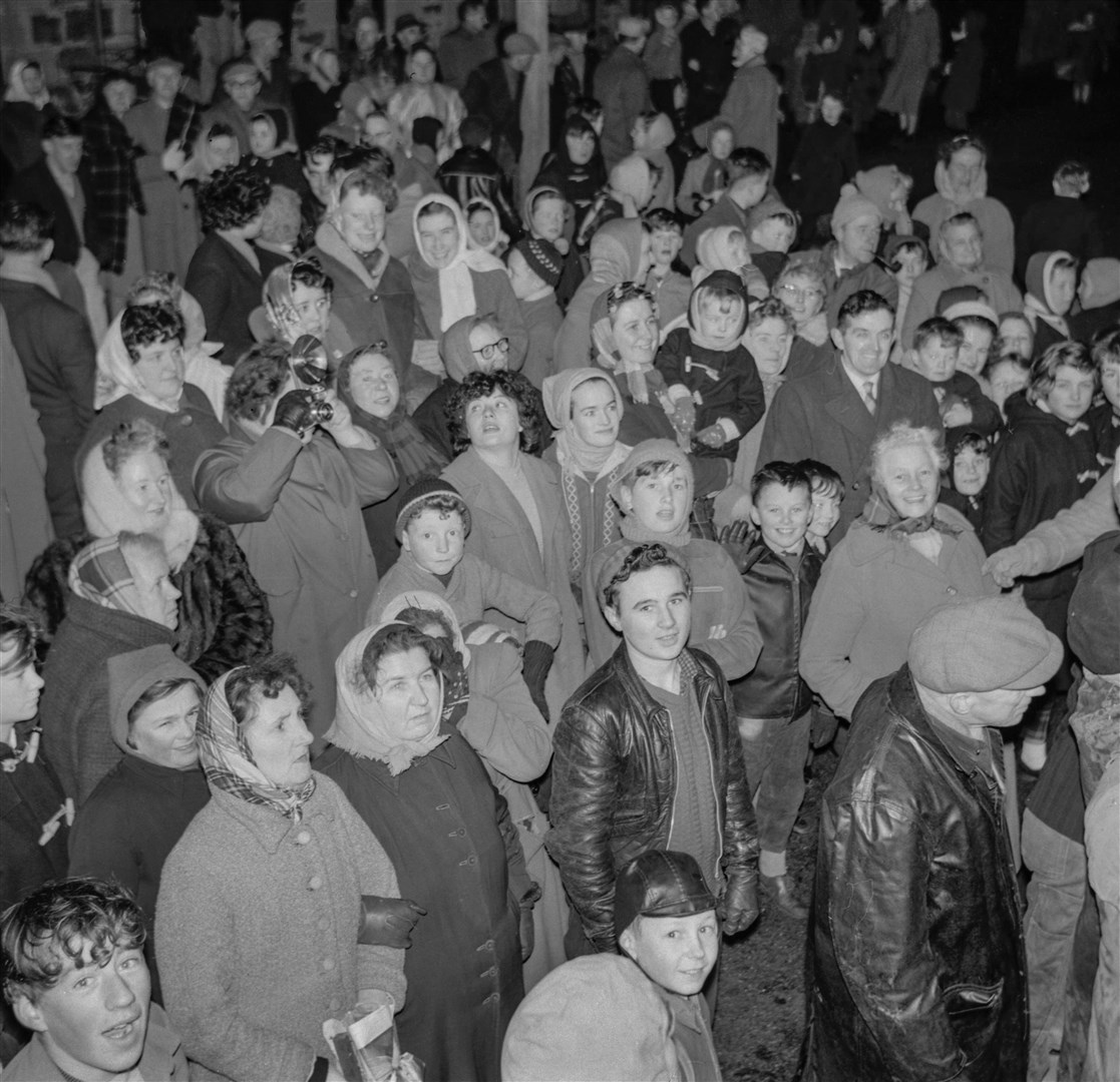 Large crowds in 1961.