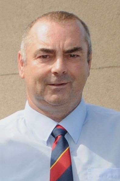Lossiemouth chairman Alan McIntosh.