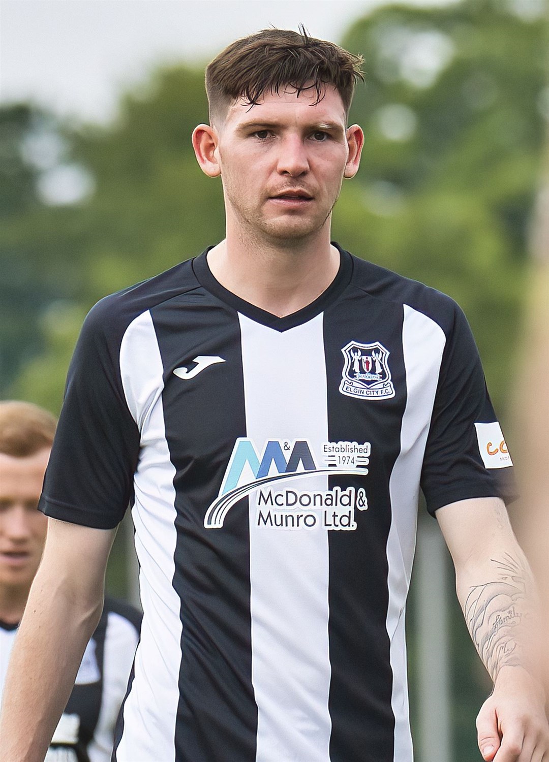 Creag Little netted his first goal for Elgin City.