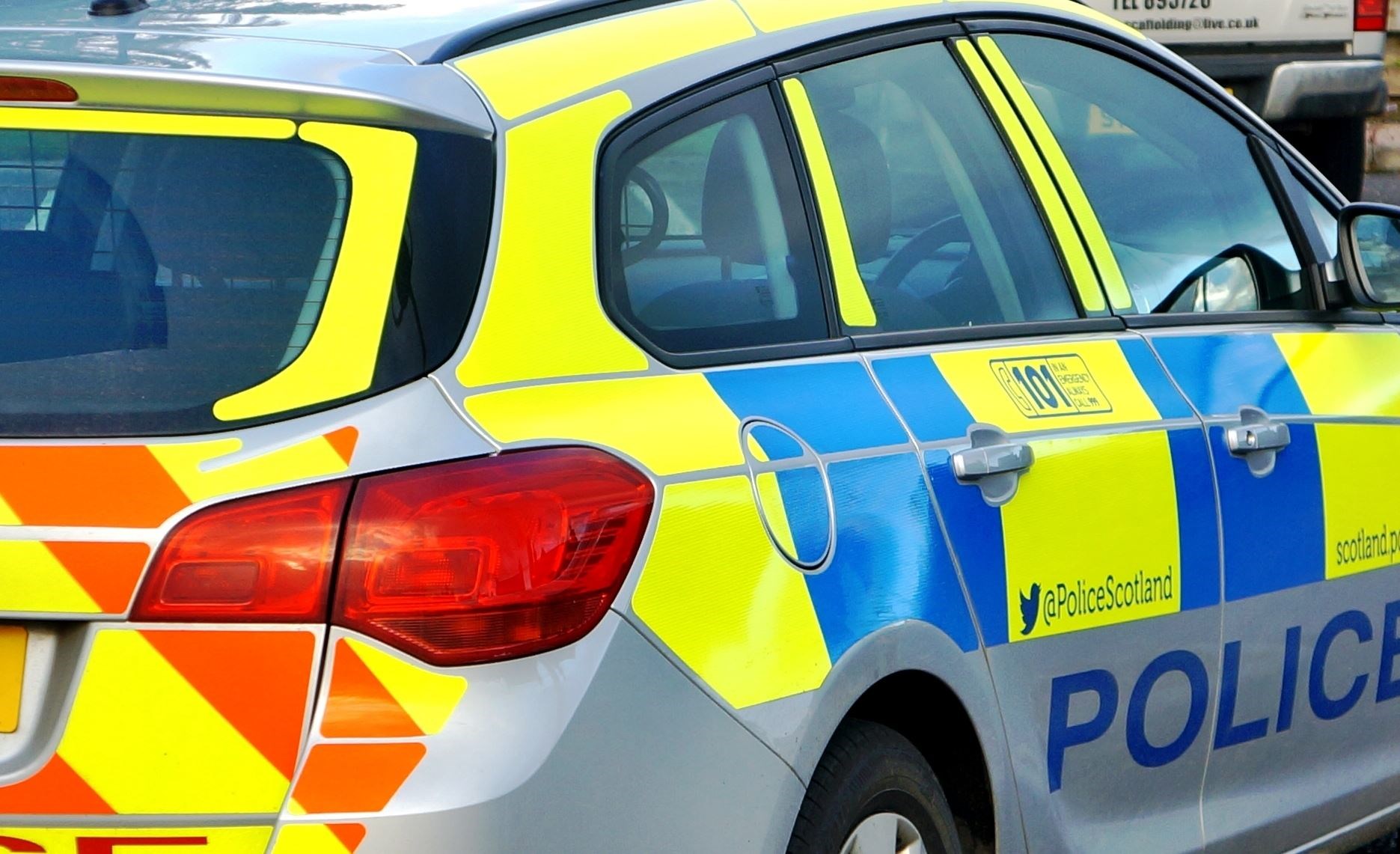 Motorists are advised to avoid the scene with the A941 closed in Elgin at Thornhill road roundabout.