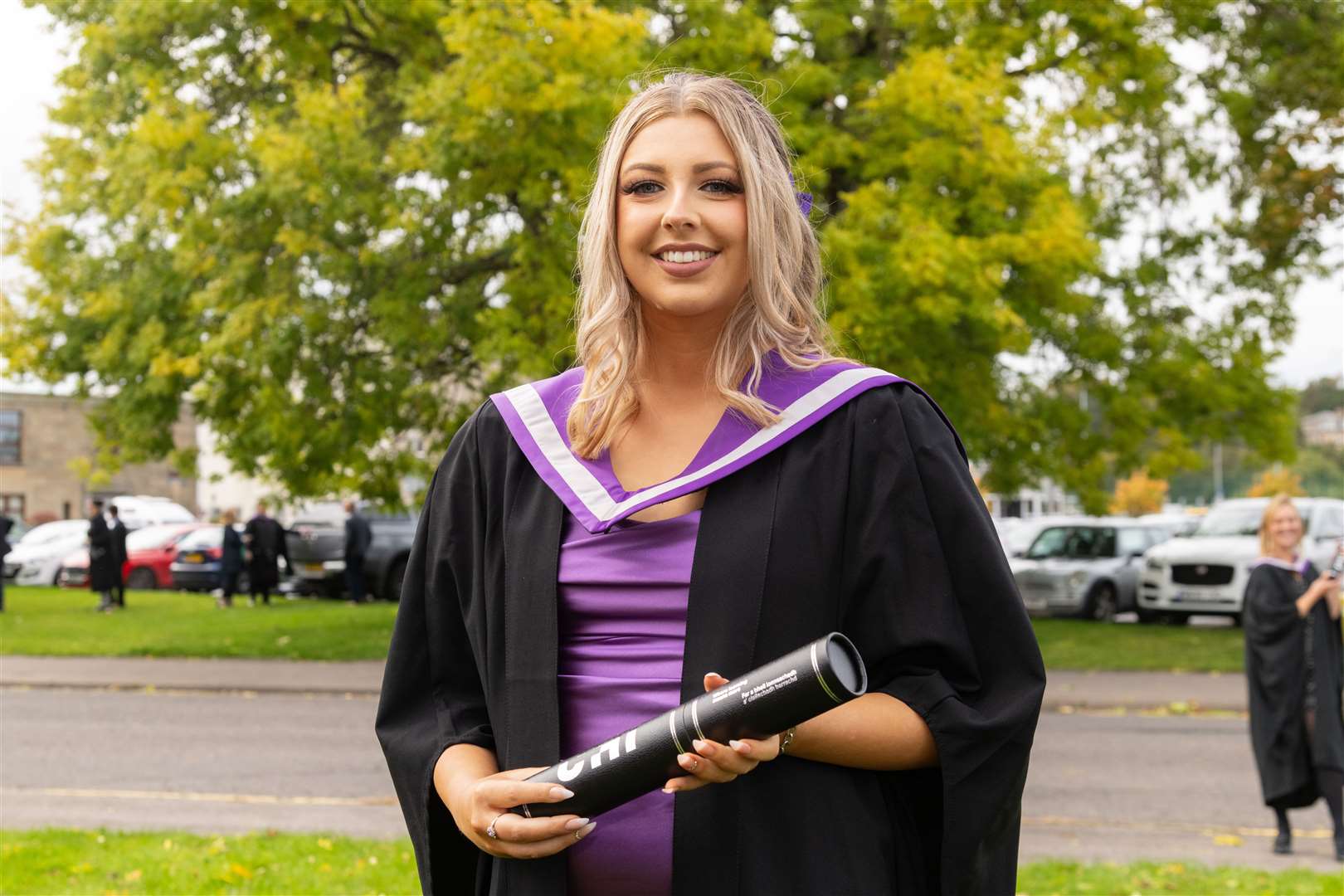 Kirsty Duguid graduated UHI Moray with a Bachelor of Arts with Honours in Fine Art. Picture: Beth Taylor