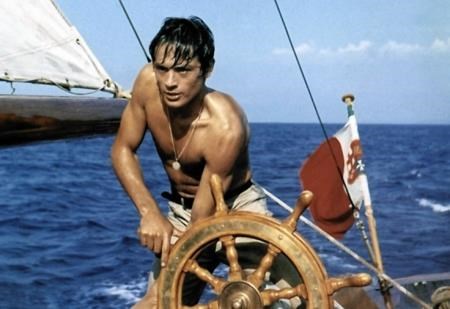 Alain Delon in Plein Soleil, to be shown by Inverness Film Fans.
