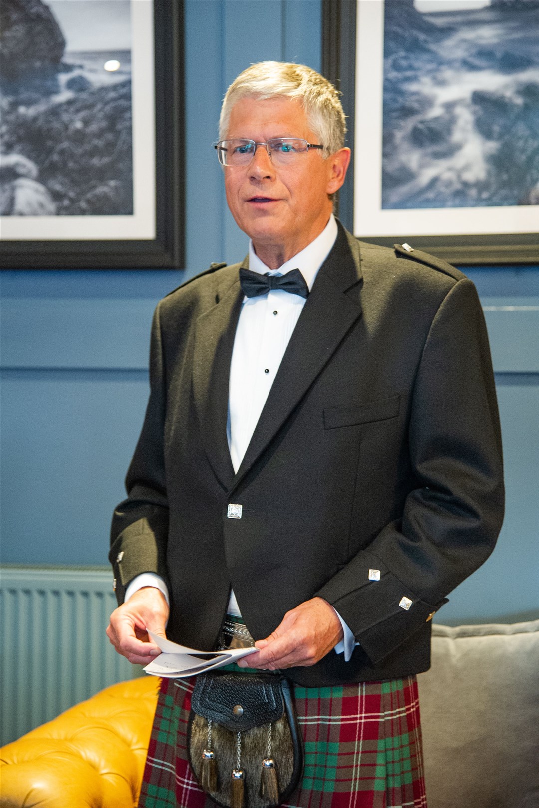 Lord Lieutenant of Banffshire Andrew Simpson. Picture: Daniel Forsyth.