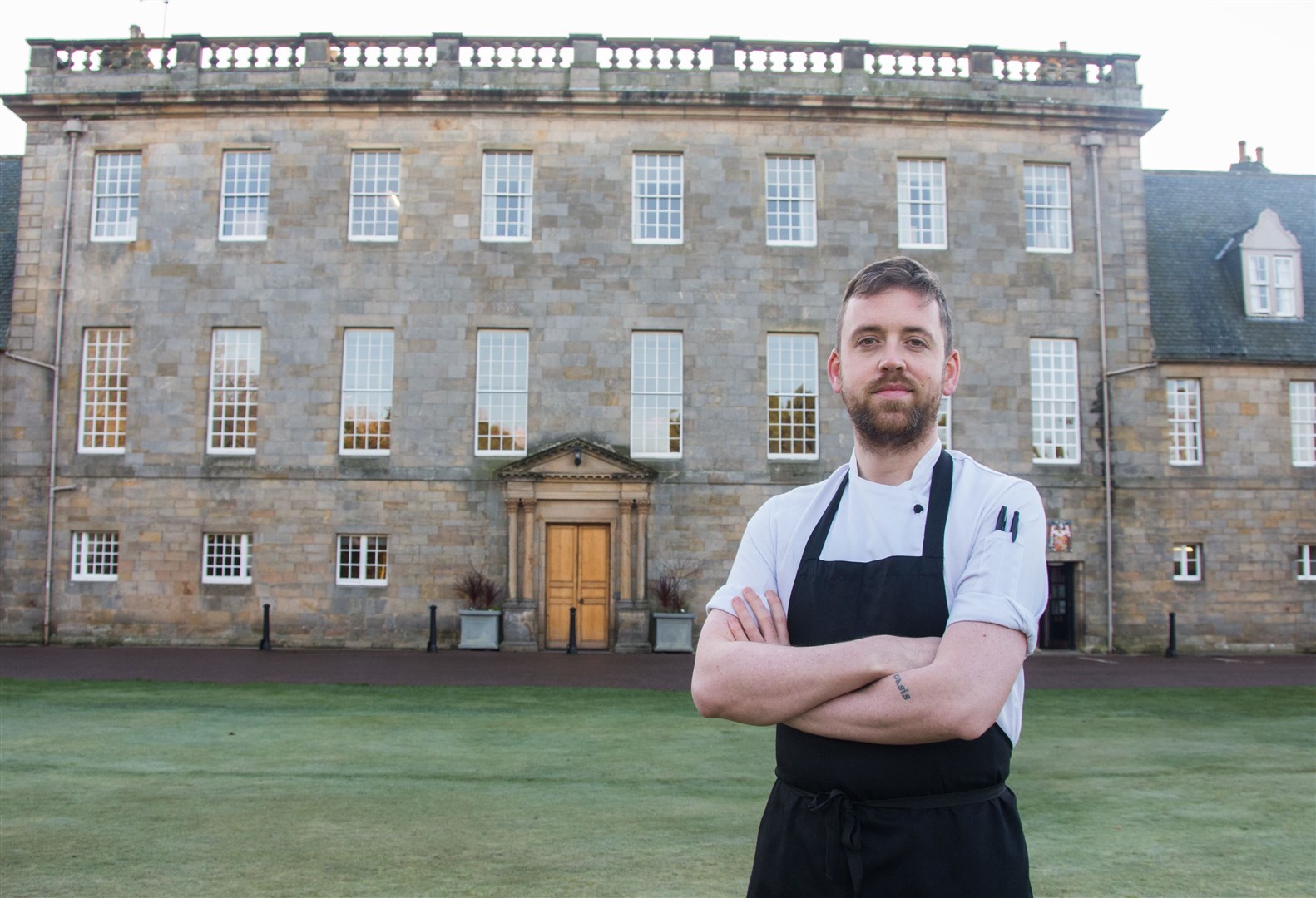 Elgin chef Ross Burgess, who works at Gordonstoun, appeared on Masterchef: The Professionals...Picture: Becky Saunderson..