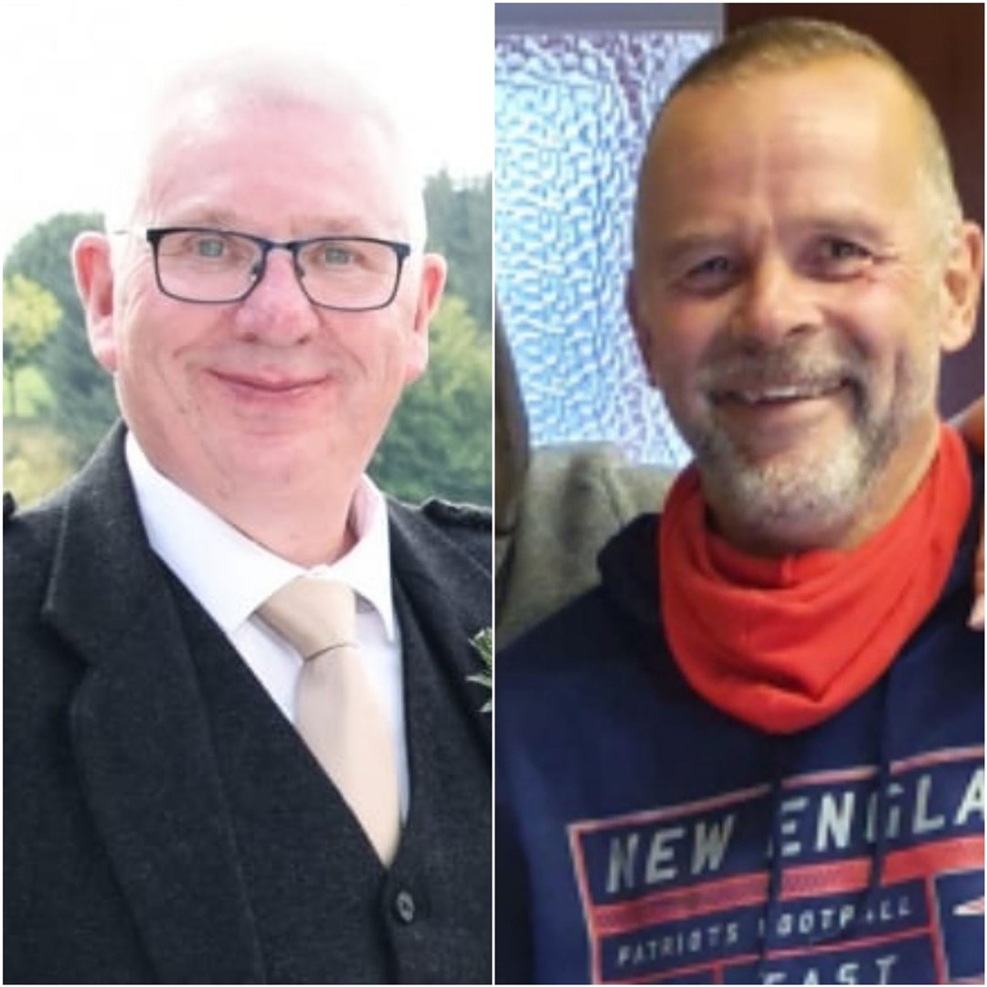 Passenger Christopher Stuchbury, right, conductor Donald Dinnie, left and train driver Brett McCullough died in the crash (Police Scotland/PA)
