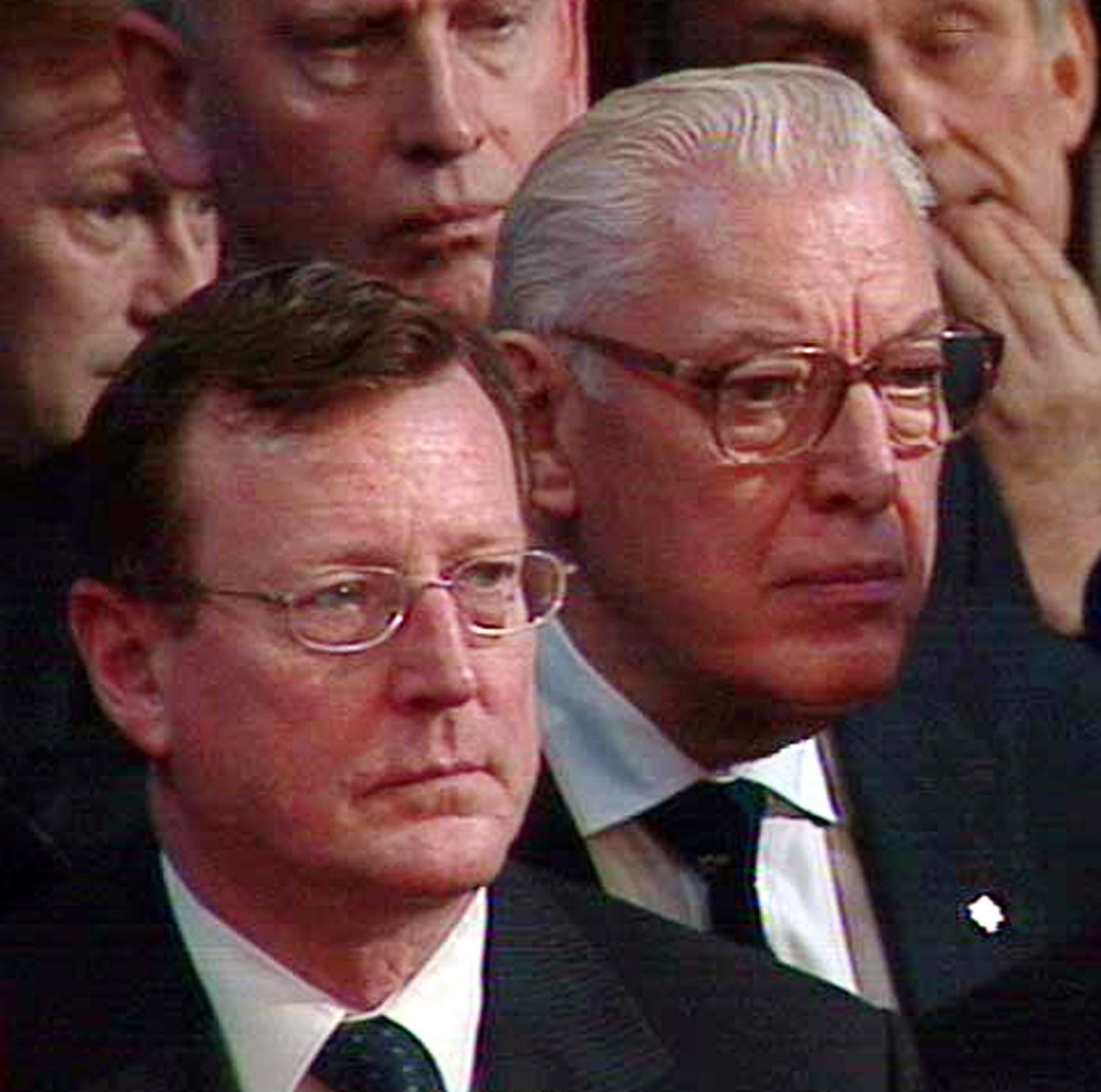 Northern Ireland’s First Minister David Trimble and Dr Ian Paisley (PA)