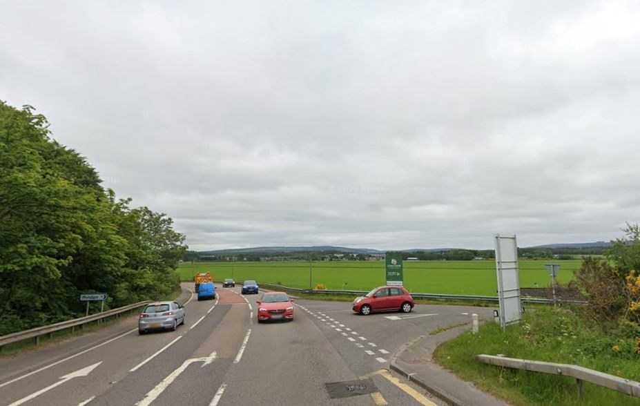 The A96 by FIndhorn Bridge. Image: GoogleMaps.