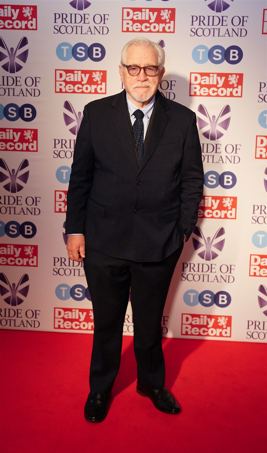 Brian Cox arrives for the Pride of Scotland Awards (Jane Barlow/PA)