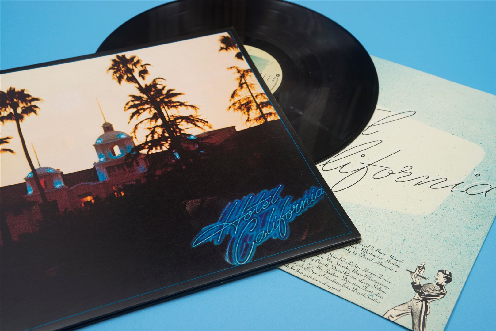 The Eagles’ famous Hotel California album (Alamy/PA)