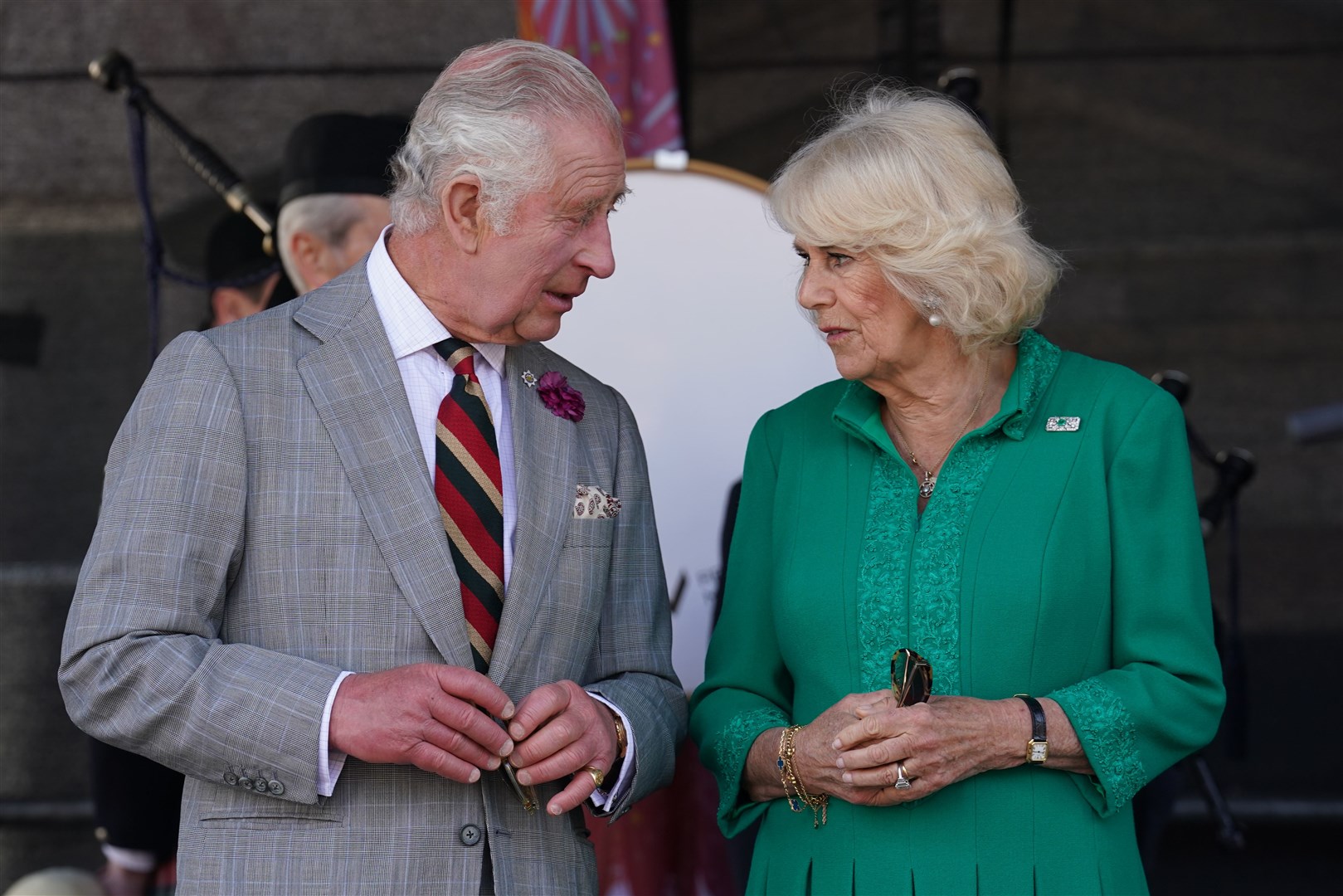 The King and Queen are on a two-day visit to Northern Ireland (Brian Lawless/PA)