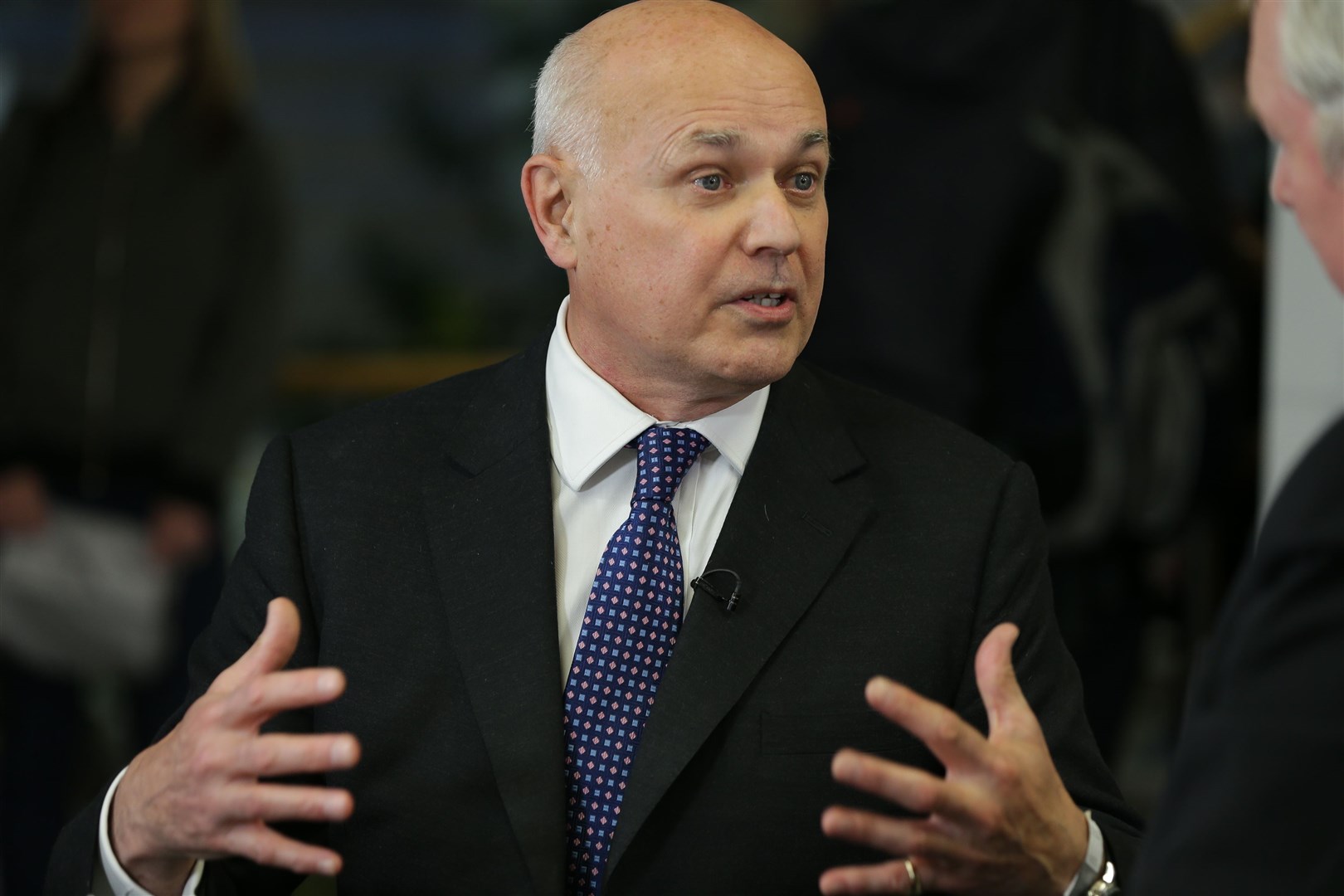 Sir Iain Duncan Smith urged Tory MPs to stop plotting during the Platinum Jubilee (Daniel Leal-Olivas/PA)