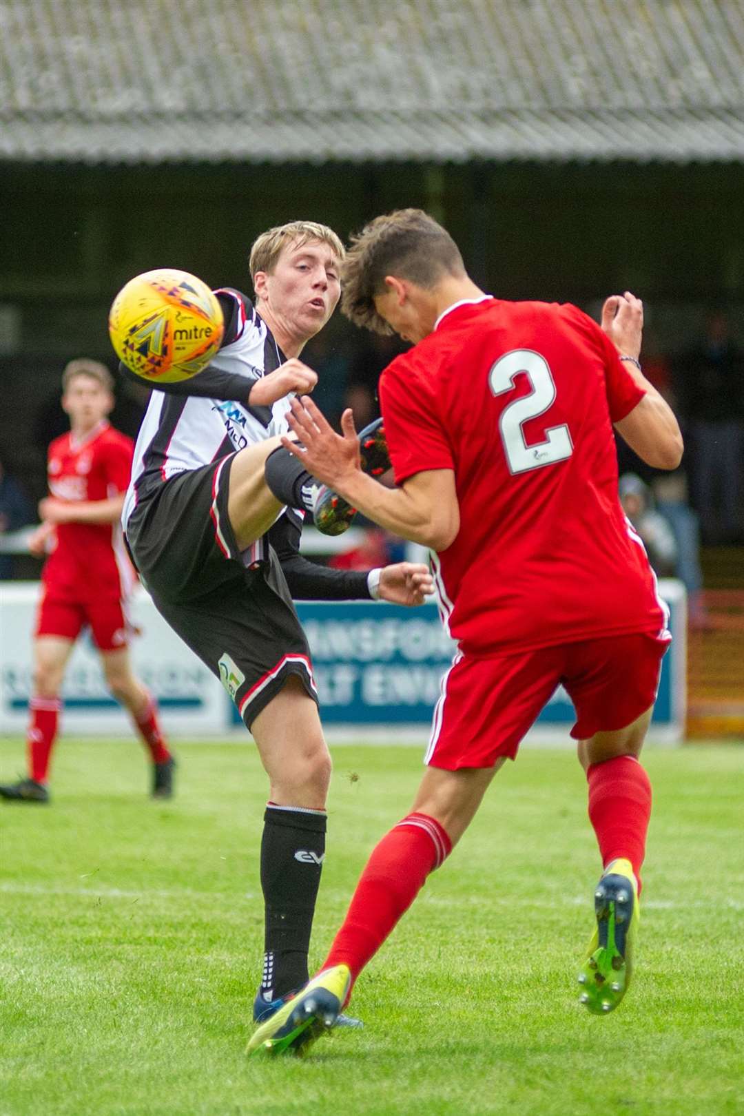 Kane Hester opened the scoring in Elgin's 2-0 cup win at Airdrie.