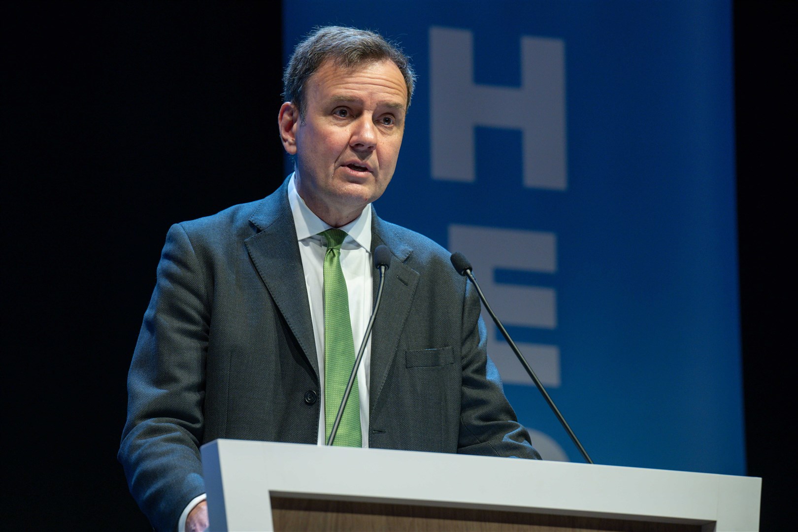 UK energy minister Greg Hands said new fields like Cambo are necessary (Michal Wachucik/PA)