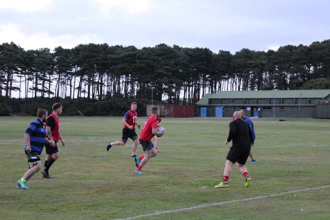 A total of 28 players kept a match of touch rugby going continuously for 34 hours.