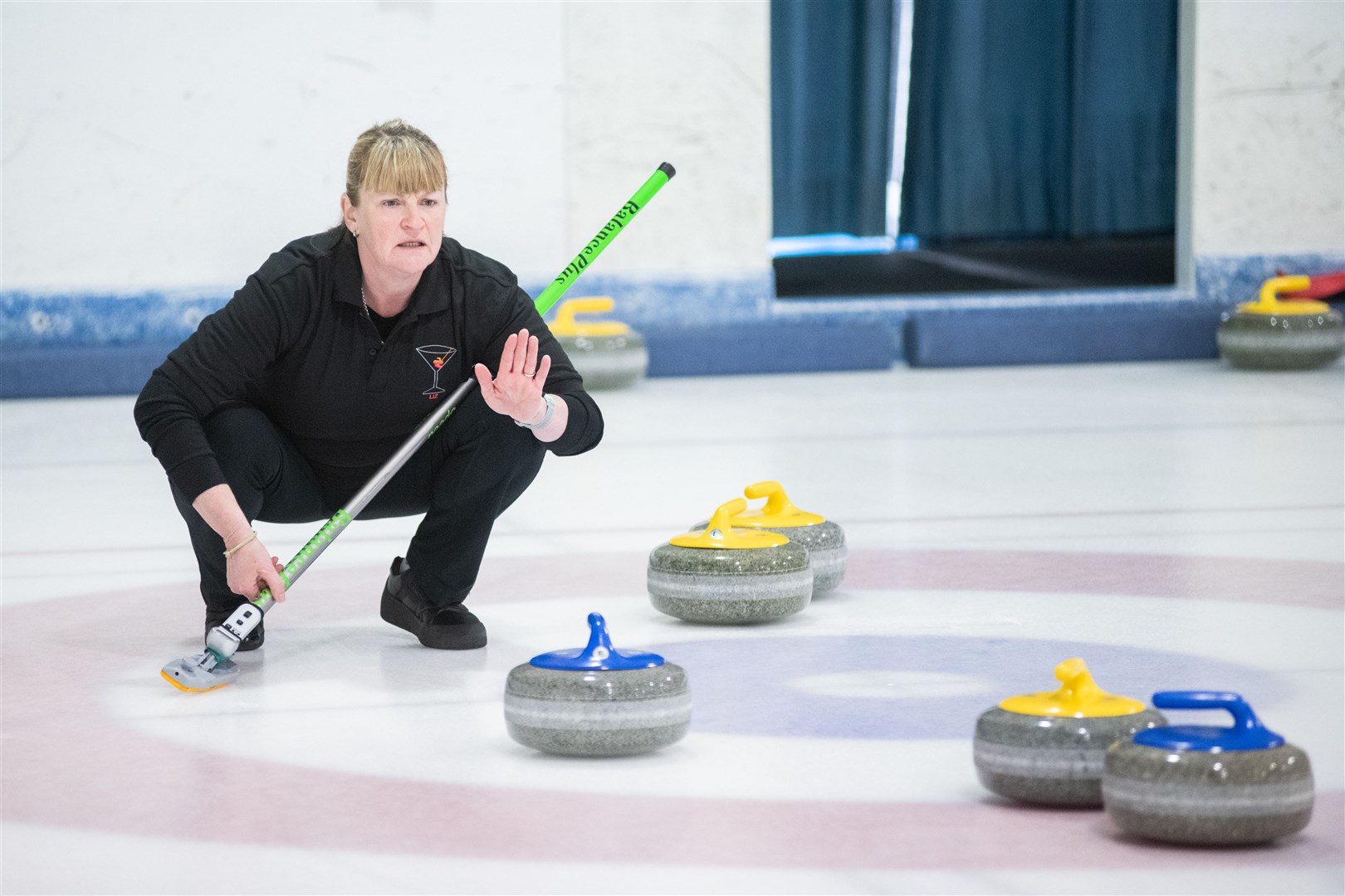 The Moray curling season is coming to a close. Picture: Daniel Forsyth..