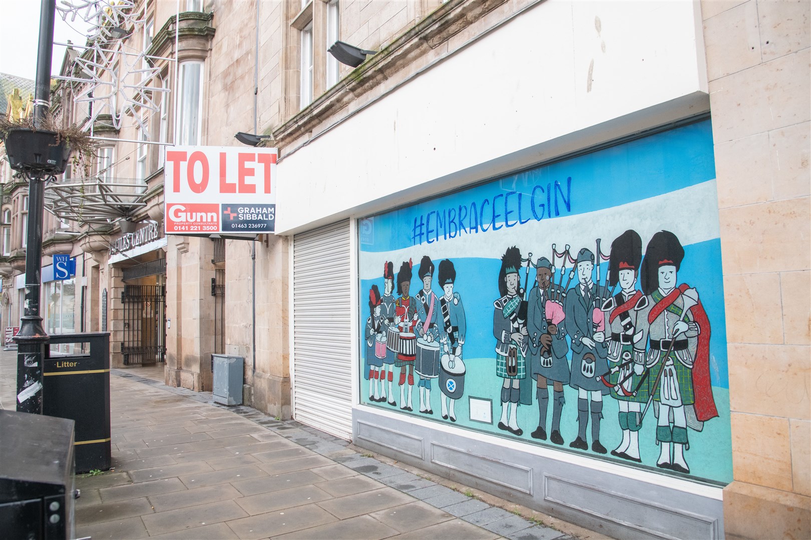 Gordon and MacPhail are set to move into Unit 1 in Elgin's St Giles' Centre. the retail space to the right of the High Street entrance formally used by JJB Sports. ..Picture: Daniel Forsyth..