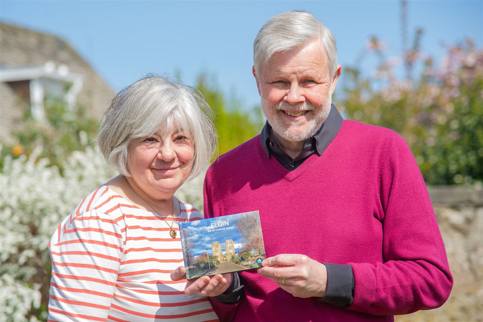 Colin and Eithne Nutt have produced a photography book of Elgin...Picture: Daniel Forsyth..