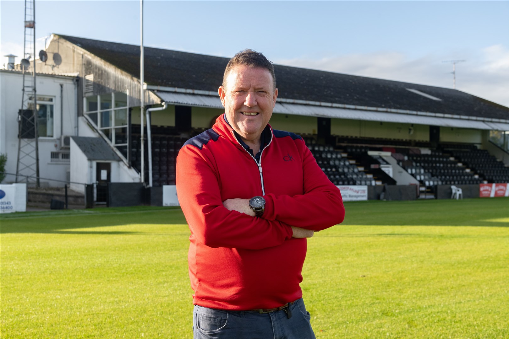 Mark Cooper says people in Moray can help shape Elgin City's future. Picture: Beth Taylor