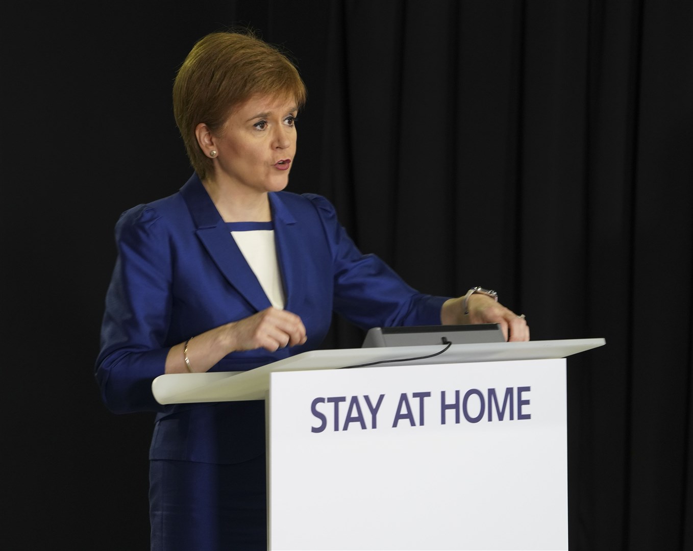 Nicol Sturgeon announced phase one of the easing of lockdown.