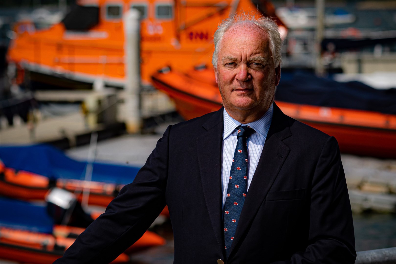 Royal National Lifeboat Institution chief executive Mark Dowie (PA)