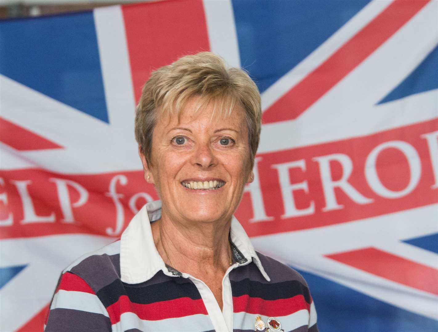 Dianne McLeish is stepping down from her role with Help for Heroes after 10 years. Picture: Becky Saunderson. Image No.044268.