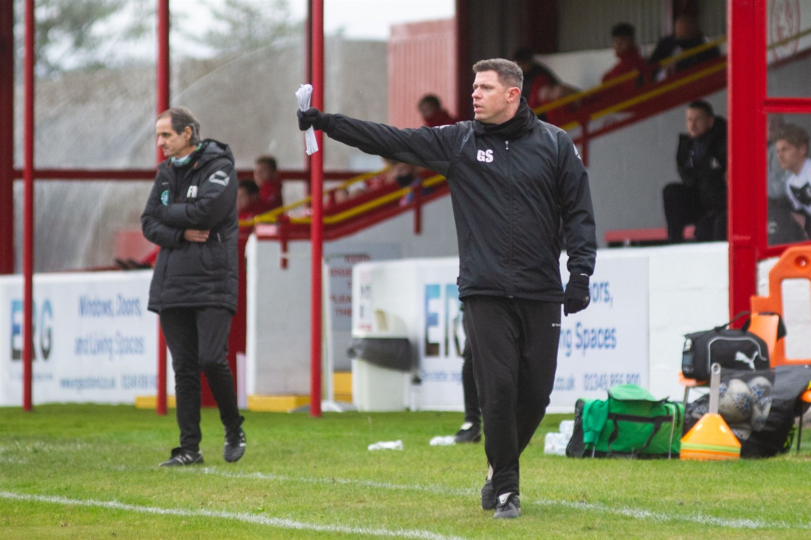 Buckie Thistle manager Graeme Stewart was delighted with the performance.