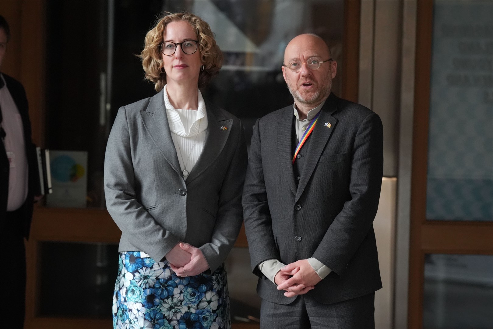 Scottish Green party co-leaders Lorna Slater and Patrick Harvie are no longer in Government (Andrew Milligan/PA)