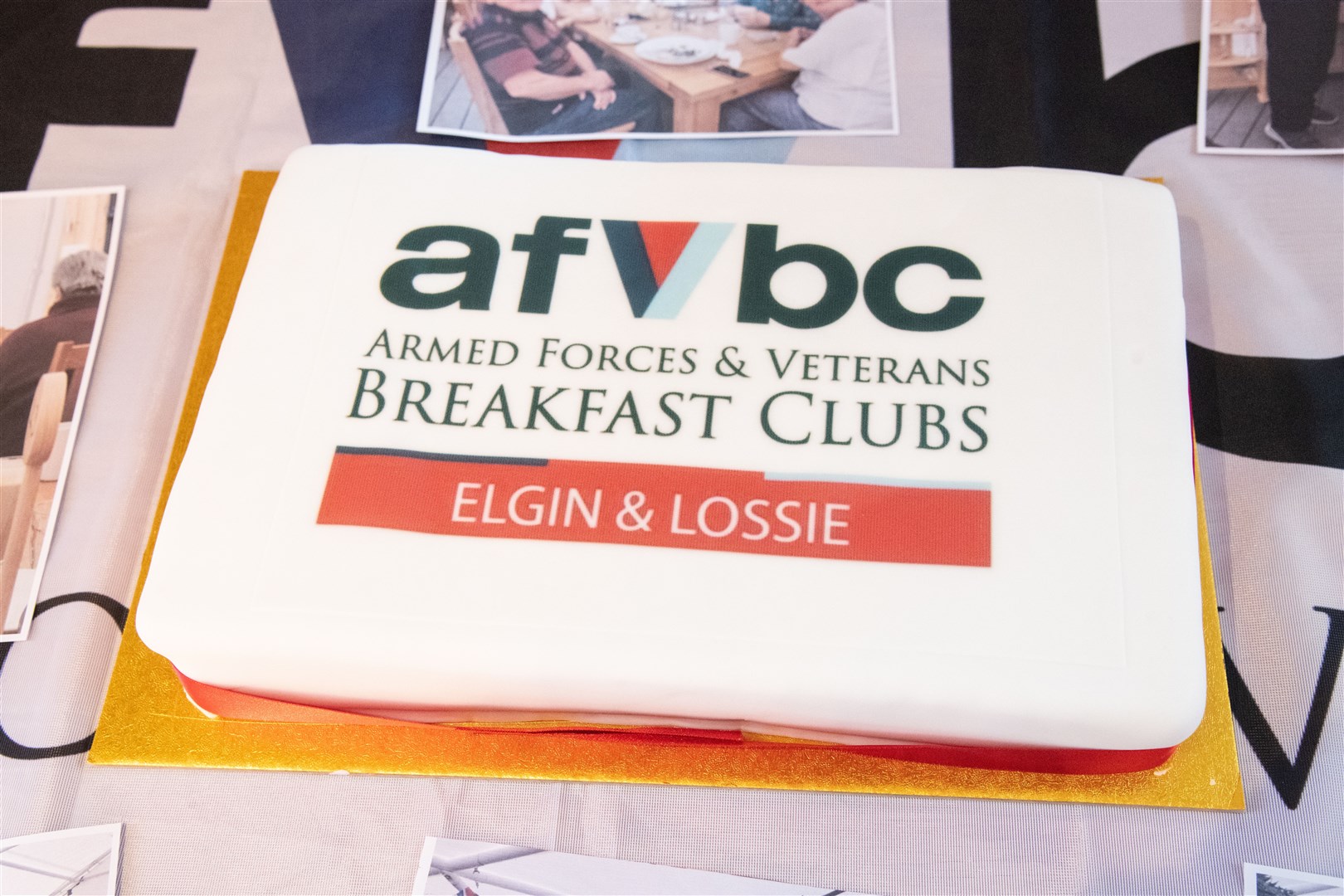 The Elgin and Lossiemouth Armed Forces Veterans Breakfast Club celebrate thier first anniversary at the Millers Cafe in Decora. ..Picture: Daniel Forsyth..