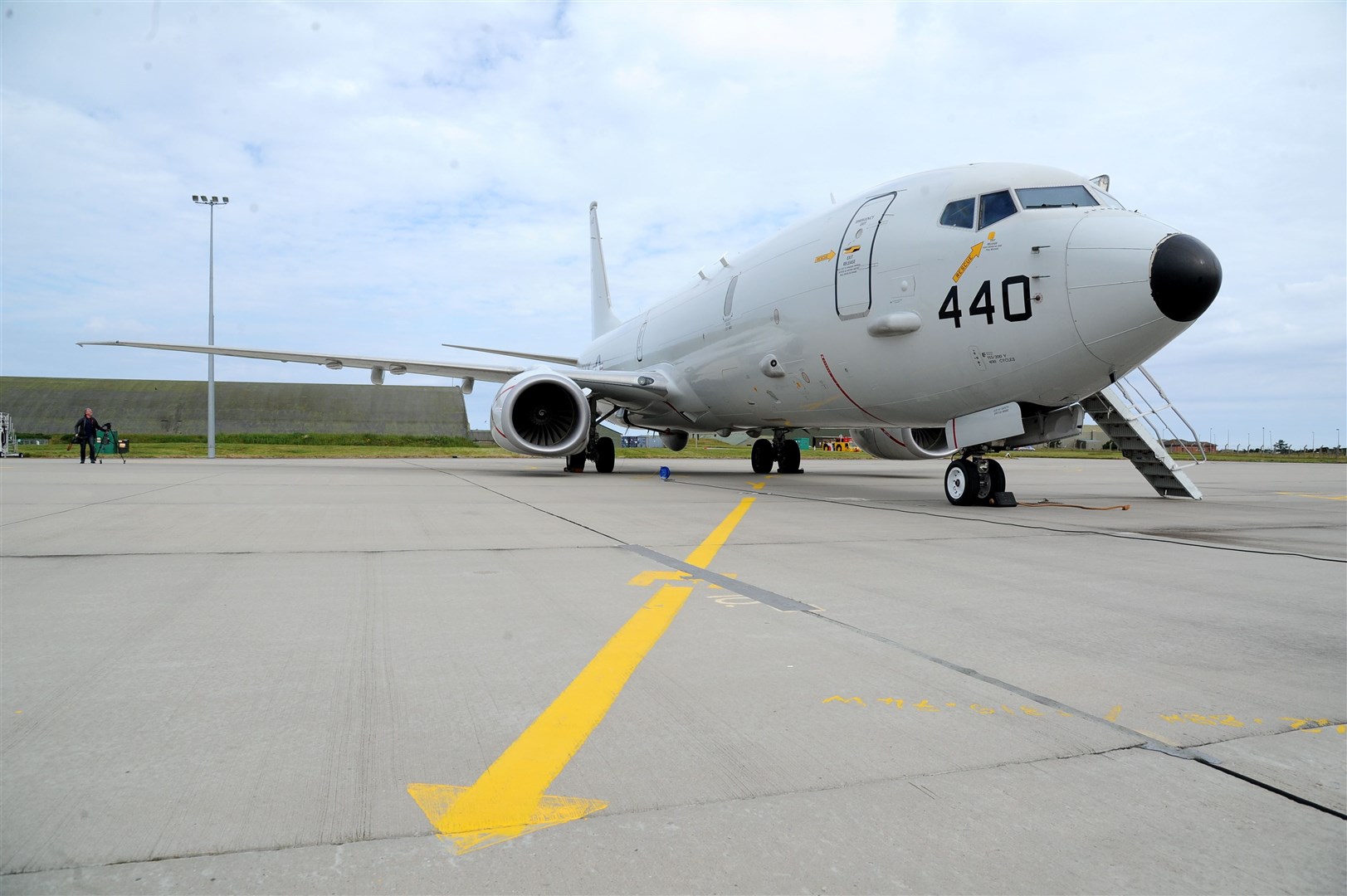 Nine Poseidon P-8A aircraft are being built in the US for RAF Lossiemouth. Picture: Eric Cormack.