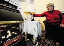 Heating the home can be a problem for pensioners with rising fuel bills