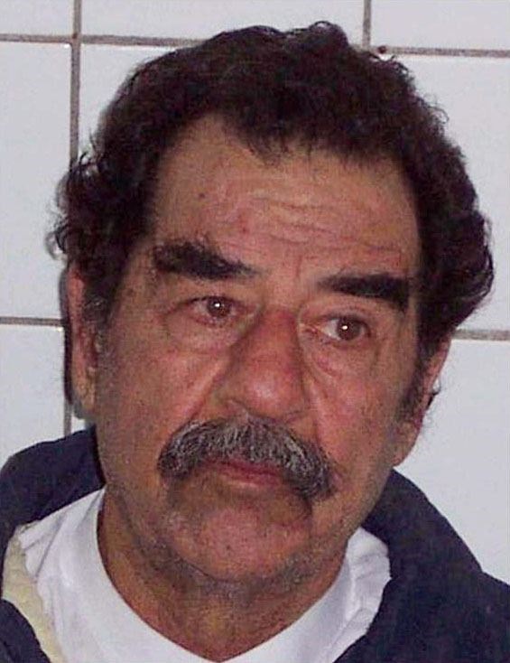 Saddam Hussein (US Department of Defence/PA)