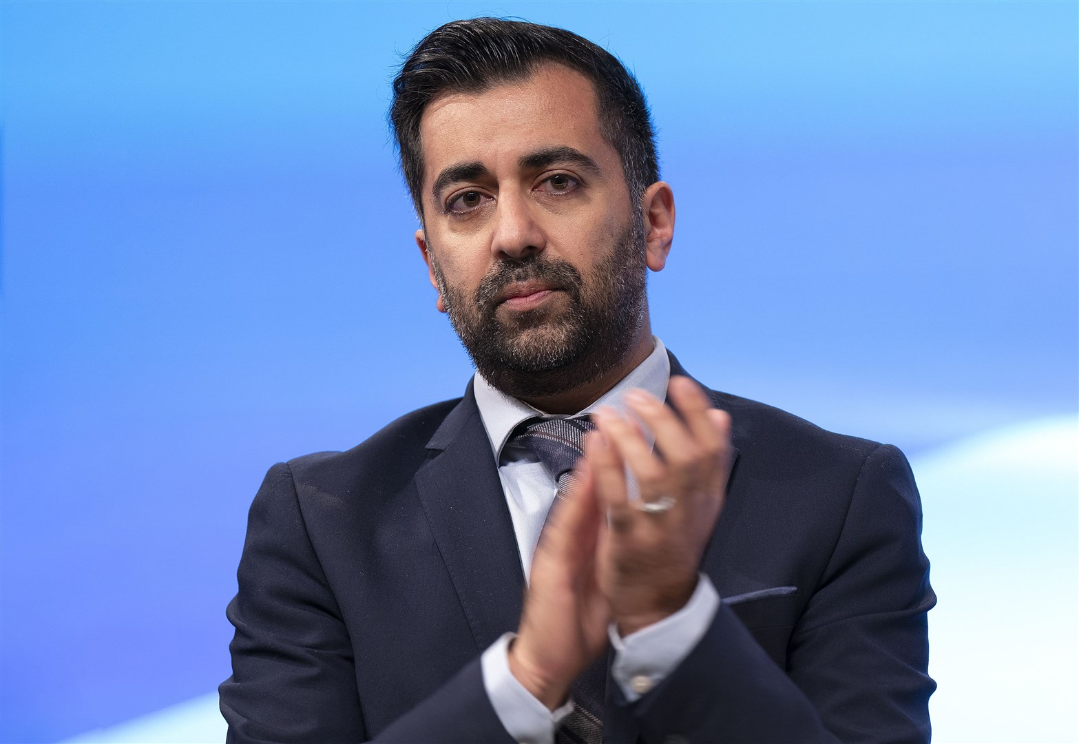 Humza Yousaf has said he will respect what conference decides is the way forward for the SNP’s independence policy (Jane Barlow/PA)
