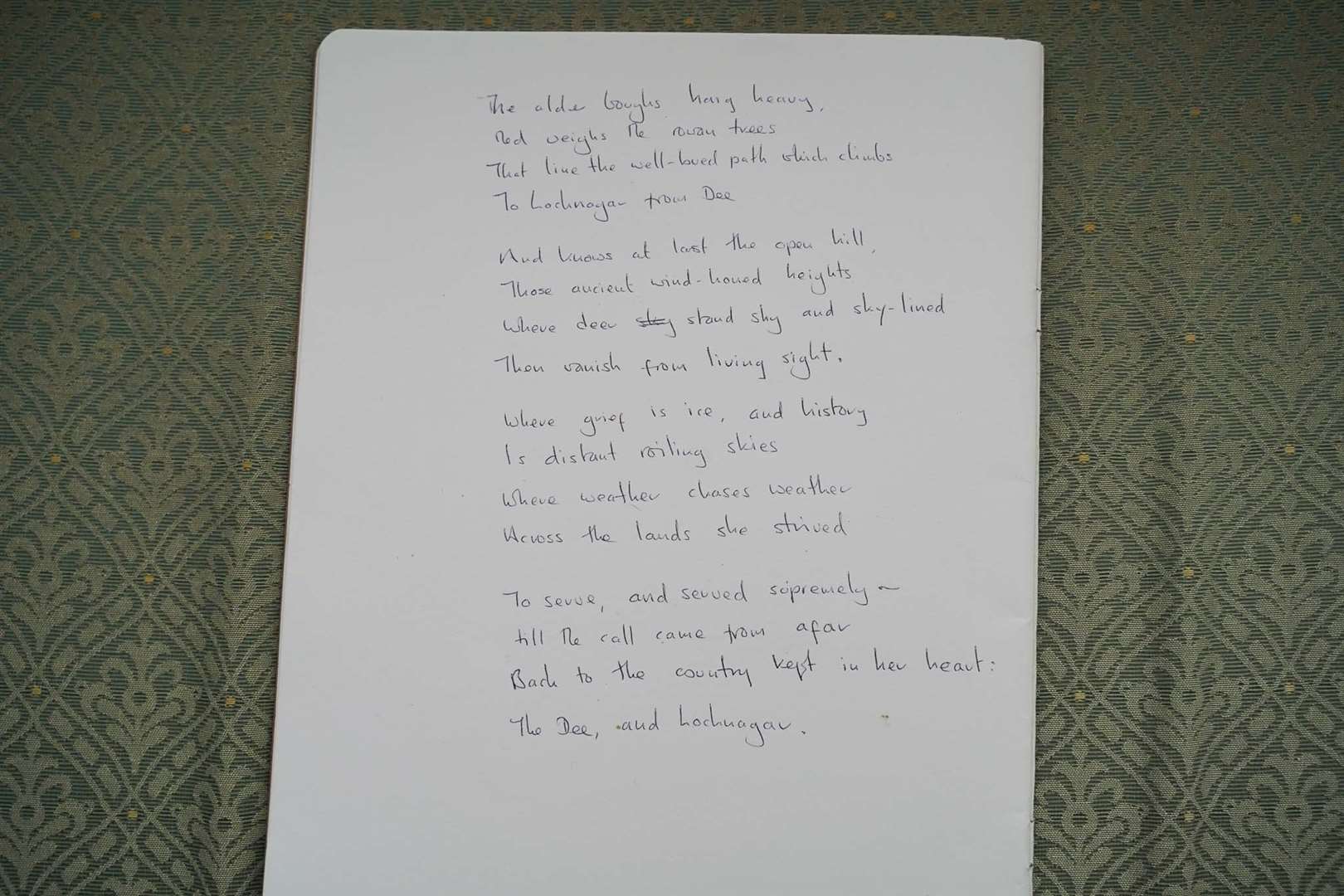 Scottish poet Kathleen Jamie wrote the poem to mark the Queen's passing.