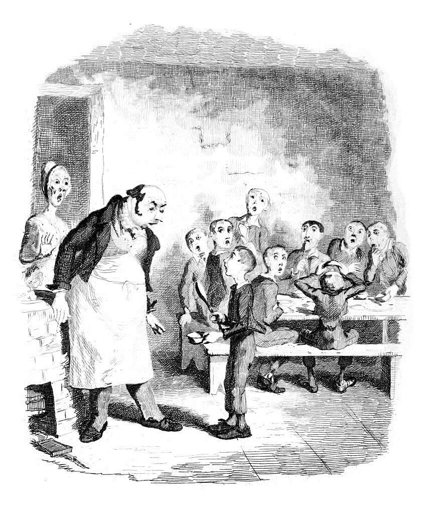 Oliver Twist, written by Charles Dickens, highlighted the plight of the Victorian Poor.