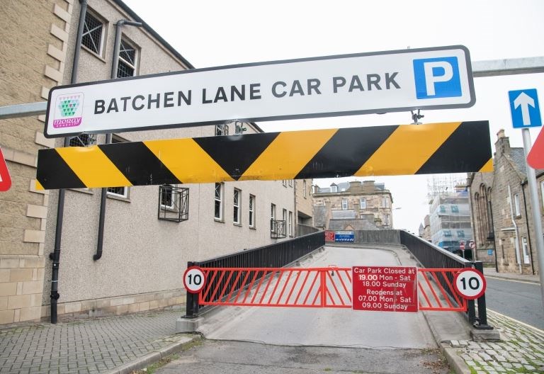 Batchen Lane Car Park, Elgin...Picture: Daniel Forsyth..