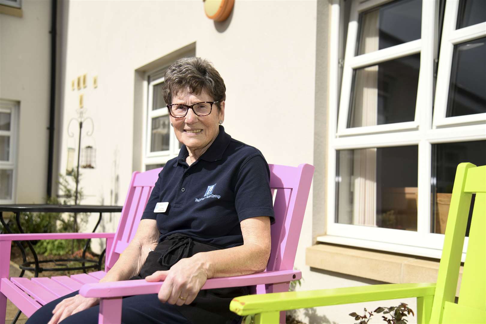 Liz Thomson loves her role as Activities Coordinator for Balhousie Huntly care home. Picture: Becky Saunderson
