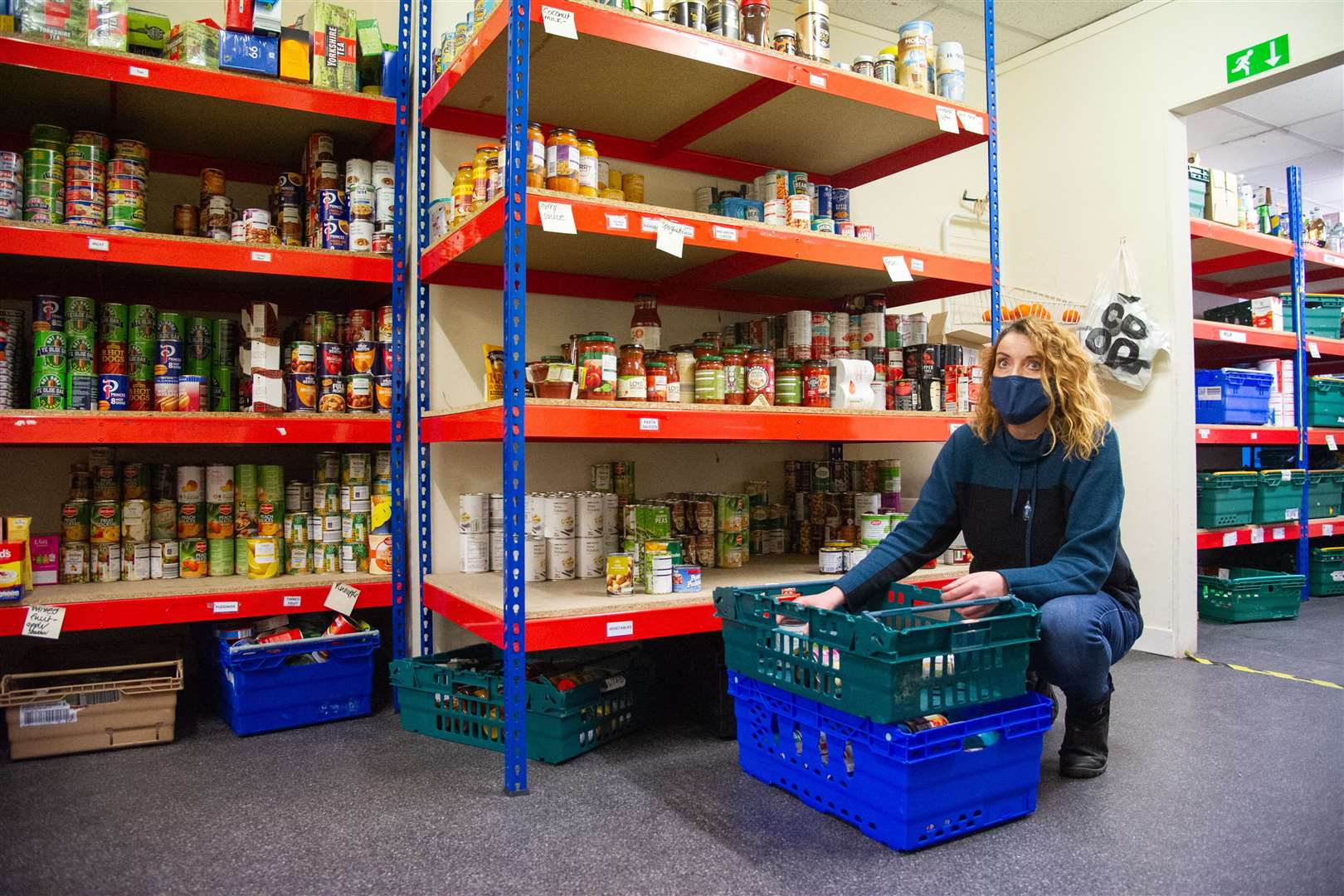 Moray Food Plus' volunteer development officer Gillian Pirie.Picture: Daniel Forsyth